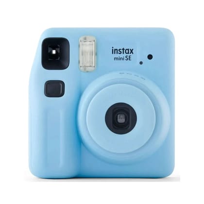 Fujifilm Instax Mini SE Instant Camera Fun Pack - Blue