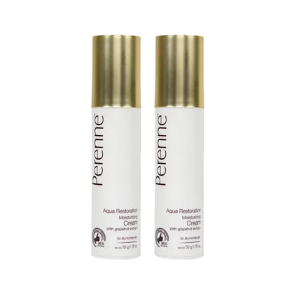 Twin Pack of Aqua Restoration Moisturising Cream ( 50 gm x 2)
