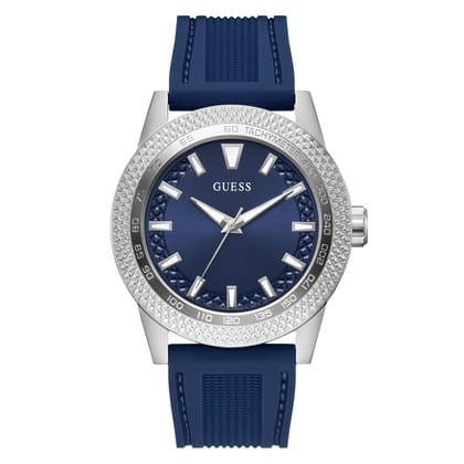 Guess Blue Dial Men Analog Watch - U1397G1M-Blue