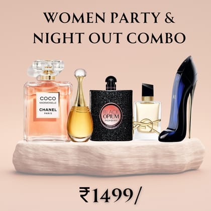 Women Party & Night Out Combo  25ml X 5 Perfumes