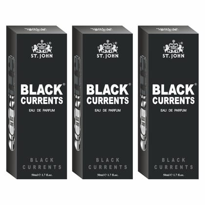 ST-JOHN Cobra Black Current 50ml Pack of 3 Body Perfume Spray Gift Pack Eau de Parfum - 150 ml (For Men & Women) ST-JOHN Cobra Black Current 50ml Pack of 3 Body Perfume Spray Gift Pack Eau de Parfum - 150 ml (For Men & Women)