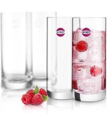 Afast Water/Juice  Glasses Set,  300 ML - (Pack Of 4)