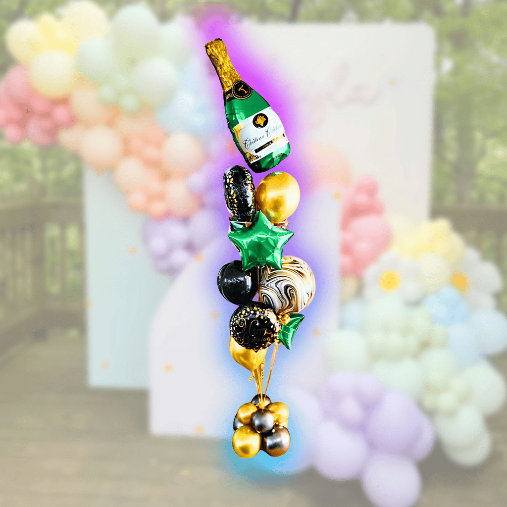 Balloon Bouquet - Let's Celebrate (w/ Helium Gas) - Party and Festive Needs | Buy online on ZillyBuy