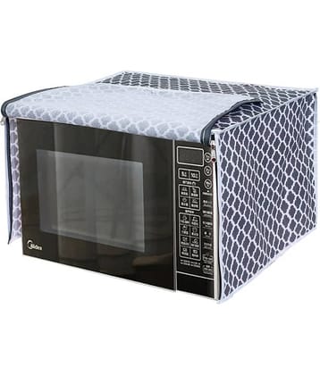 PrettyKrafts Single Polyester Gray Kitchen Shelf Cover Cover