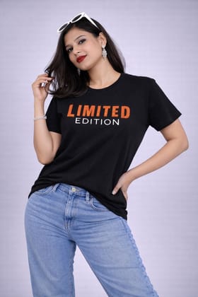 Black "Limited Edition" Tees for Women