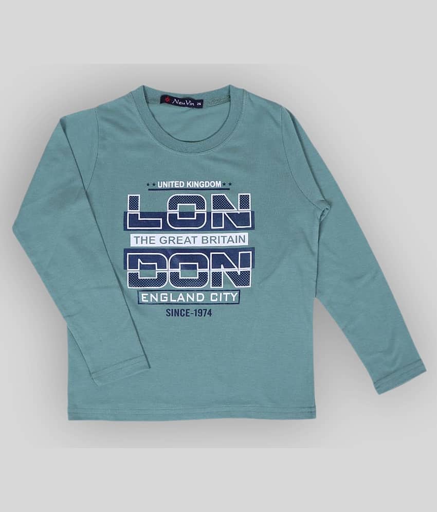 NEUVIN Pack of 1 Baby Boys Cotton T-Shirt ( Green )