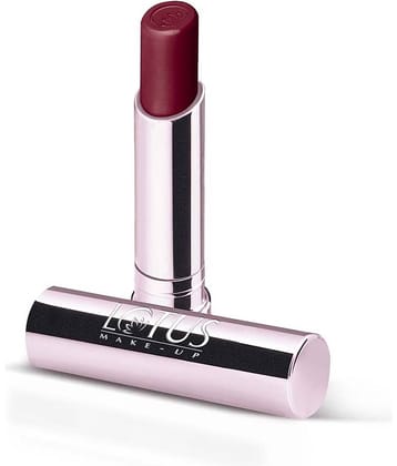 Lotus Makeup Ecostay Natural Matte Lip Color - Dahlia NM06 Long Lasting SmudgeFree 4.2g (Pack of 1)