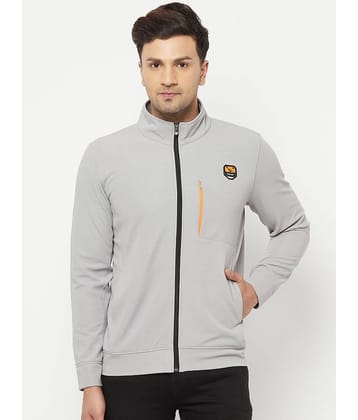Glito - Grey Polyester Blend Relaxed Fit Men's Casual Jacket ( Pack of 1 )