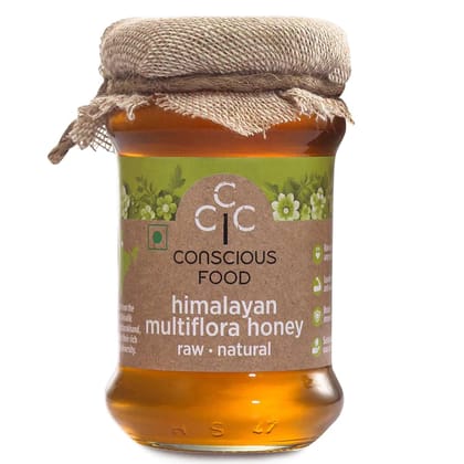 Conscious Food Himalayan Multiflora Honey Raw Natural -200 Gms