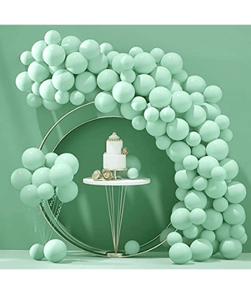 Jolly Party  Pastel sea green   Balloons Latex Party Balloons (Pack Of 50pc)