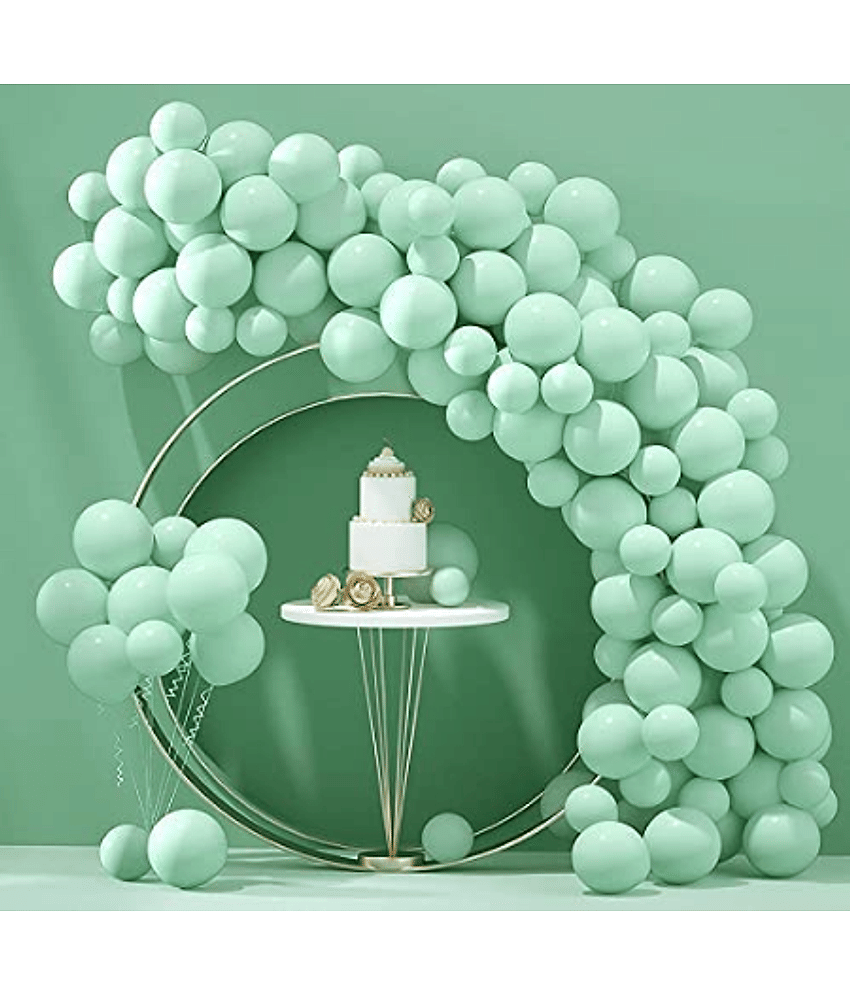Jolly Party  Pastel sea green   Balloons Latex Party Balloons (Pack Of 50pc)