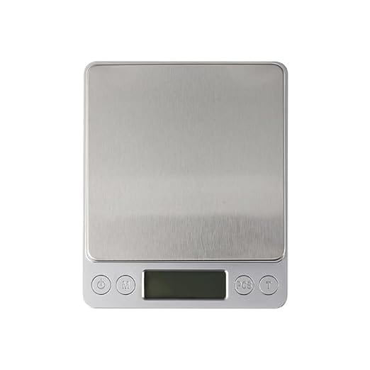 The Bean Co Roasters Digital Weighing Scale | Coffee weighing scale - 3 KG/ 0.1 G with Back-Lit Digital Display