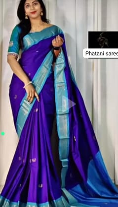 Trending Pathani Kanjivaram Silk Woven Saree Trending Pathani Kanjivaram Silk Woven Saree