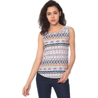 Purys Women Multicolor Printed Regular Top