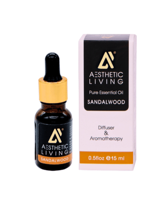 Aesthetic Living Pure Sandalwood Essential Oil- 15ml Aesthetic Living Pure Sandalwood Essential Oil- 15ml