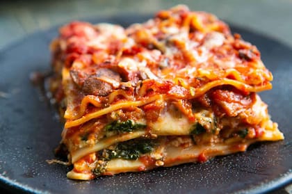 Mushroom & Spinach Lasagna