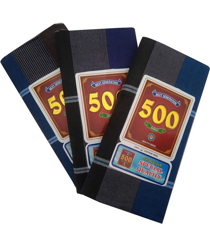sundar Multi Lungi Pack of 3
