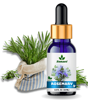 Sonavi Rosemary Stress Relief Essential Oil Green With Dropper 30 mL ( Pack of 1 )