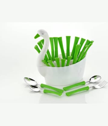 Analog kitchenware 24 Pcs Stainless Steel Cutlery Set