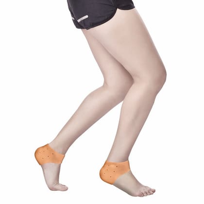 Vissco 0741 Silicone Anti-Crack Heel Protector-UNI