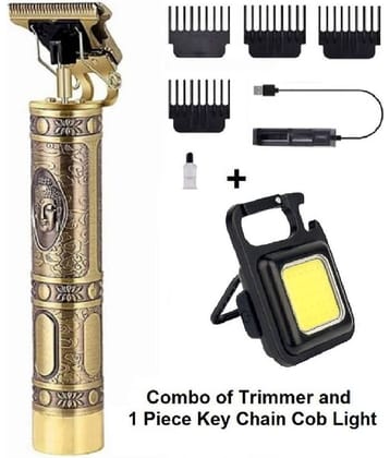 FSN T9 Hair Trimmer+Kit Gold Cordless Beard Trimmer With 60 minutes Runtime