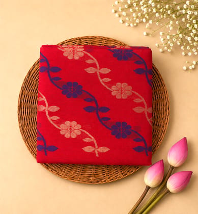 Handloom Chanderi Cotton By Silk Saree
