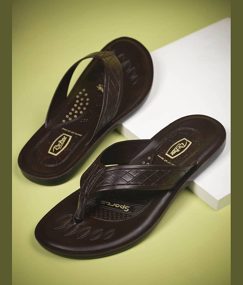 PUPINE - Brown Men's Sandals