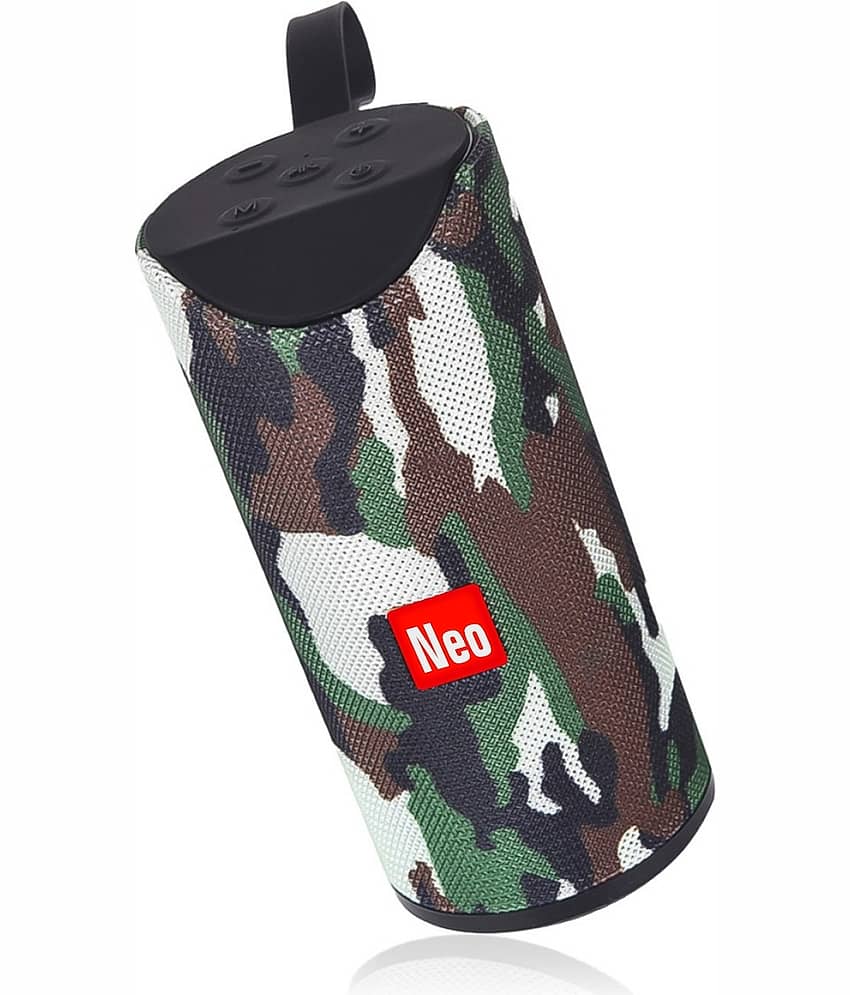 Neo TG113 NEW 10 W Bluetooth Speaker Bluetooth V 5.2 with USB Playback Time 4 hrs Green