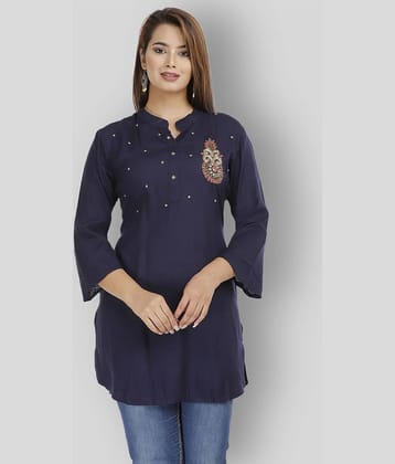 Rayon Short Kurti For Women (Pack of 1)