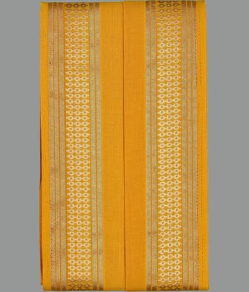 Shyam Handloom Pack of 1 Cotton Below 300 -GSM Bath Towel ( Yellow )