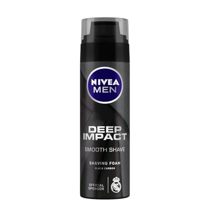 Nivea Men Deep ImpecImpact Shaving Foam 200 ML Nivea Men Deep ImpecImpact Shaving Foam 200 ML