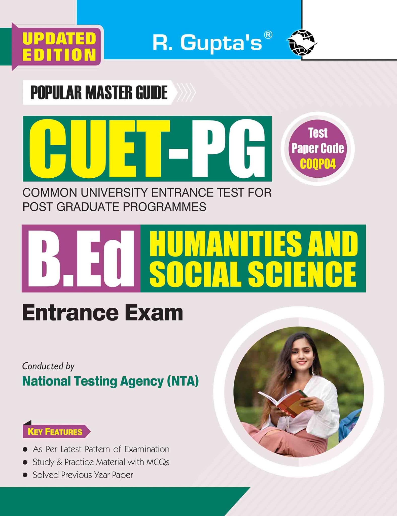Cuet-Pg : B.Ed (Humanities And Social Science) Entrance Exam Guide [Paperback] [Oct 16, 2025] RPH Editorial Board