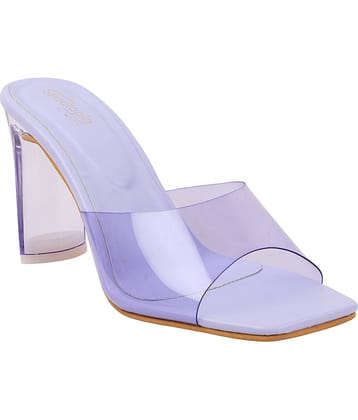Shoetopia - Cream Women's Slip On Heels