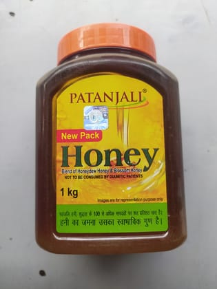 Patanjali New pack Honey Blend of honeydew honey & blossom honey 