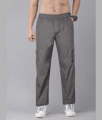 JB JUST BLACK Grey Cotton Blend Men's Trackpants ( Pack of 1 )
