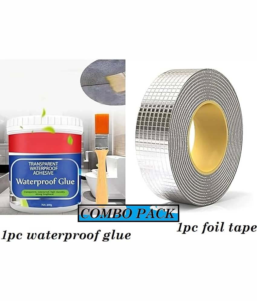 1 pc Waterproof glue & 1 pc Foil Tape