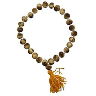 100 Genuine Divine Tulsi Ram Japa Mala For Mantra with 108+1 Beads