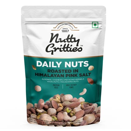 Nutty Gritties Daily Nuts with 5 Exotic Nuts, 200 gm