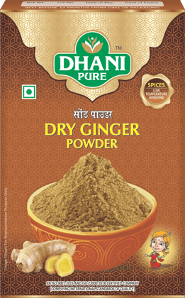 Dhani Pure Ginger Powder Box (MRP : RS. 10/- ONLY)