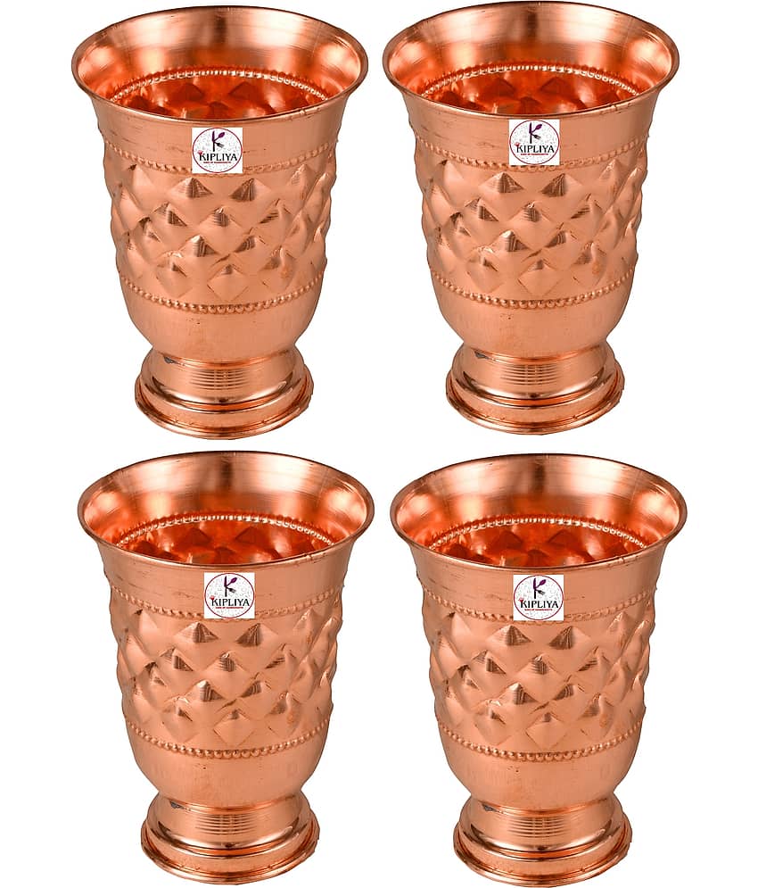 KIPLIYA Copper 250 ml Glasses