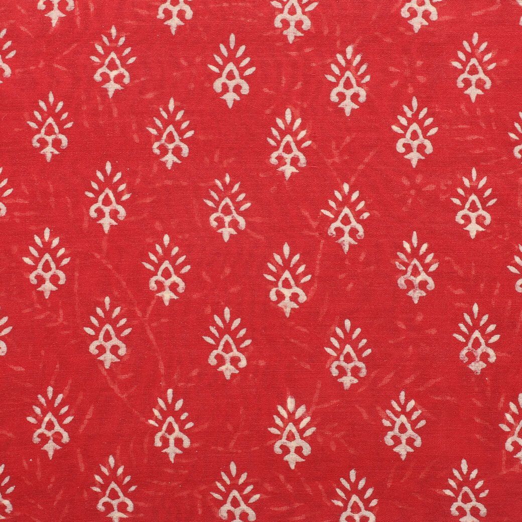 HANDLOOM CHANDERI 03 PCS DABU PRINTED SUIT (SKU - 1RDS01270221 Suit 81)