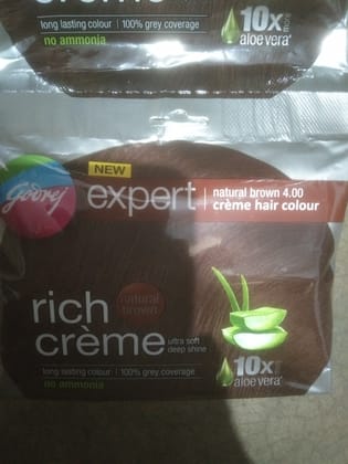 Godrej expert natural brown