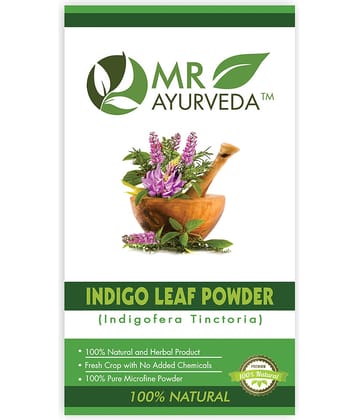 MR Ayurveda 100% Natural Indigo Powder Organic Henna 100 g
