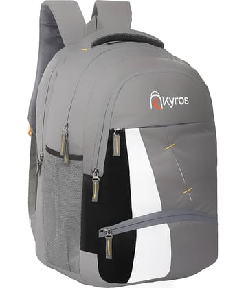 Kyros GREY Polyester Backpack ( 45 Ltrs )