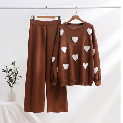 Stankovic heart tracksuit-Brown / XS