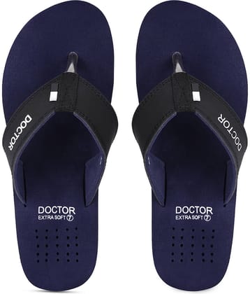 DOCTOR EXTRA SOFT - Blue Men's Thong Flip Flop