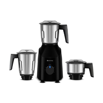 Atomberg Xiana Mixer Grinder with Unique Coarse Mode | 3 Jars with Powerful 750W intelligent motor (Gloss Black)