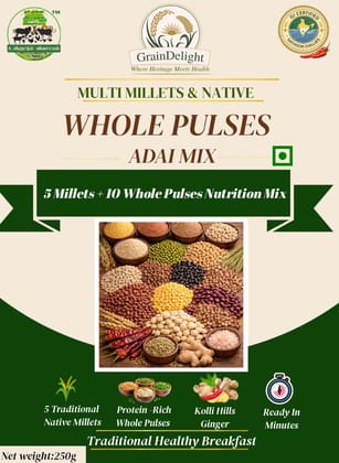 MULTI-MILLETS & NATIVE WHOLE-GRAINS ADAI MIX