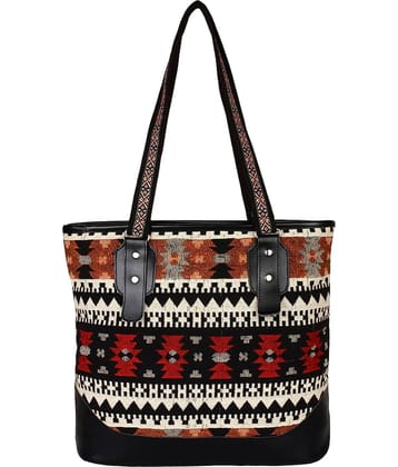 Anekaant Shoulder Bag Fabric Set of 1 ( Multicolor )