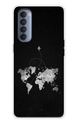 World Tour Soft Cover for Oppo Reno4 Pro